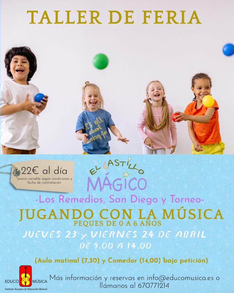 Taller feria, días sin cole